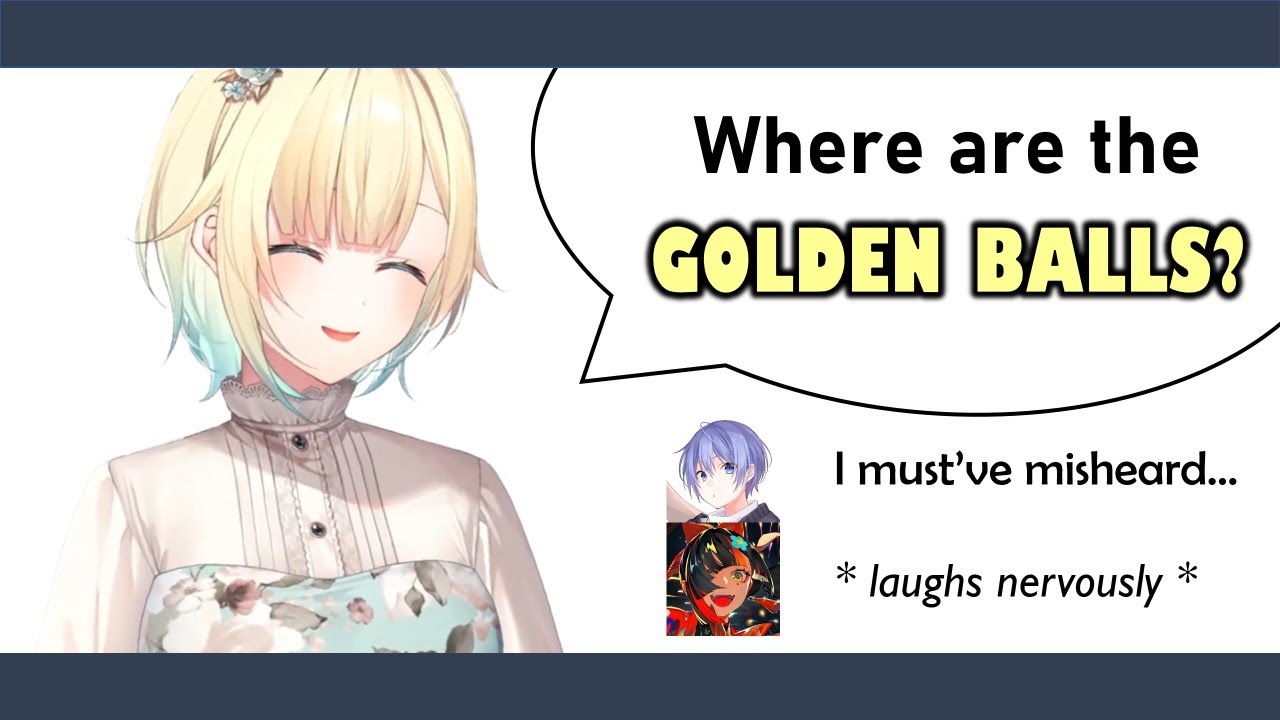 Golden Balls 【Aizawa Ema, Choya Hanabi, Shirayuki Reid | VSPO! ENG SUB】