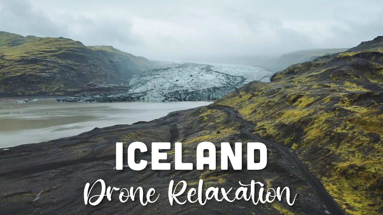 15 Minute Iceland Drone Relaxation Film | FULL HD Drone Footage 🎥