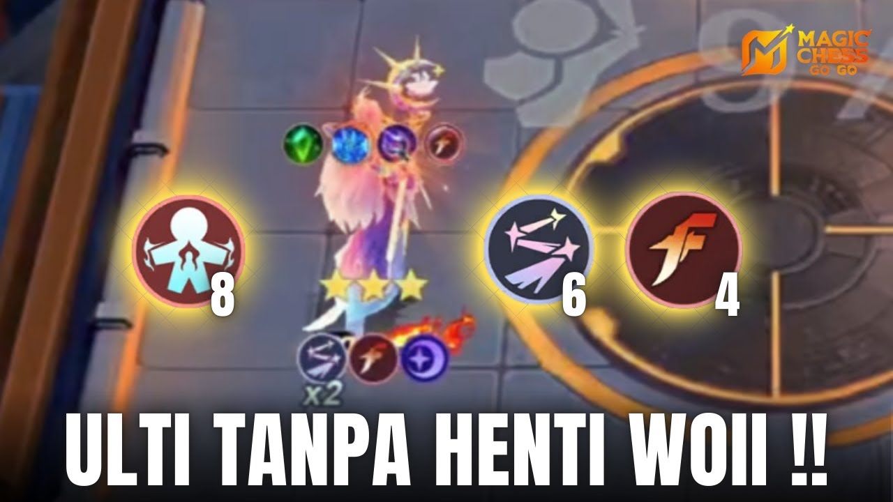 LAWAN BARU JALAN, KADITA SUDAH ULTI LAGI? KADITA BINTANG 3 CRYSTAL KOF OP PARAH 🔥 MAGIC CHESS GO GO
