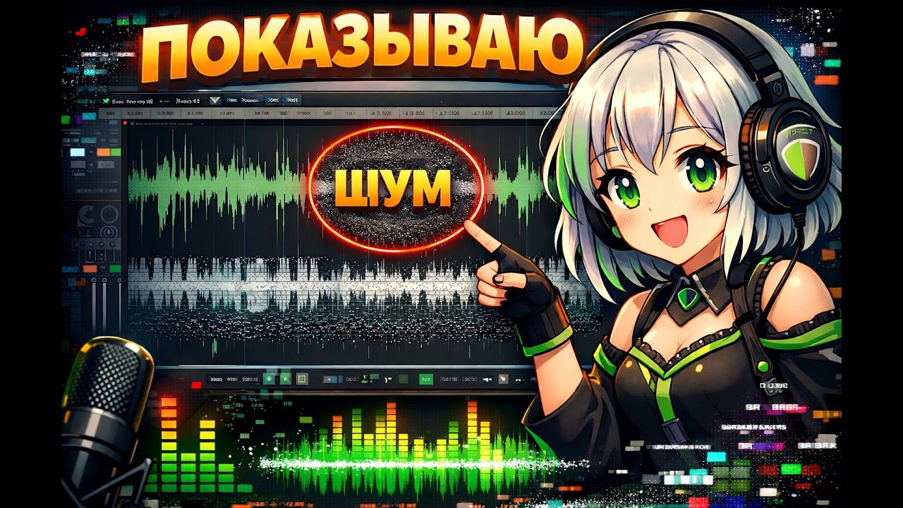 Показываю шумы в звуковухе
