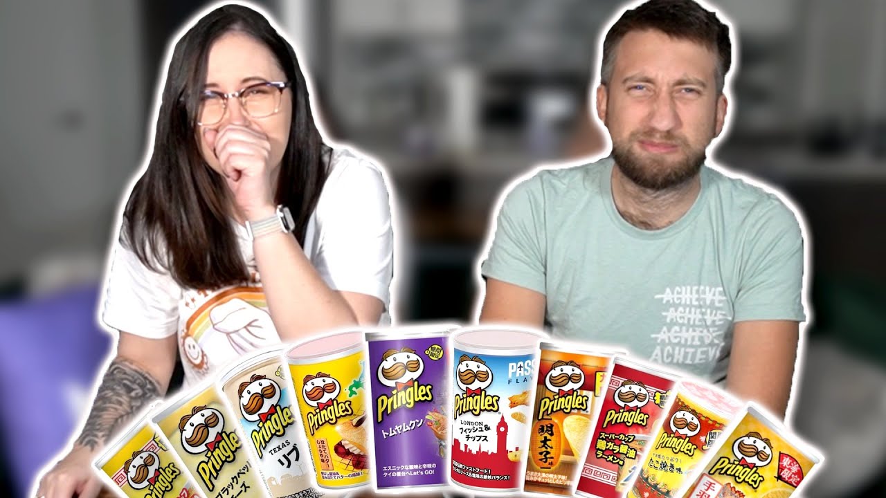 Дегустация японских чипсов Pringles с Гэвином Фри — Мег Терни