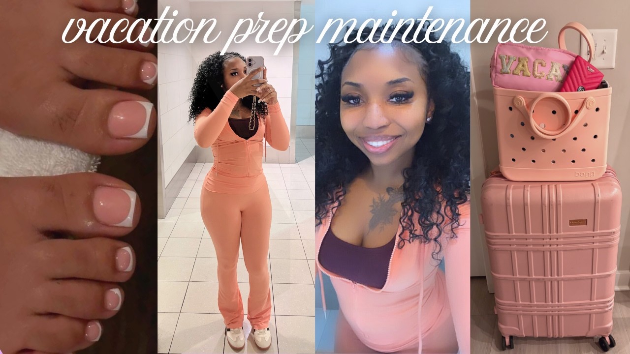 PREP W ME FOR MY TRIP TO GUATEMALA 🇬🇹  | hair, nails, toes, lashes, packing, $300 travel haul +more