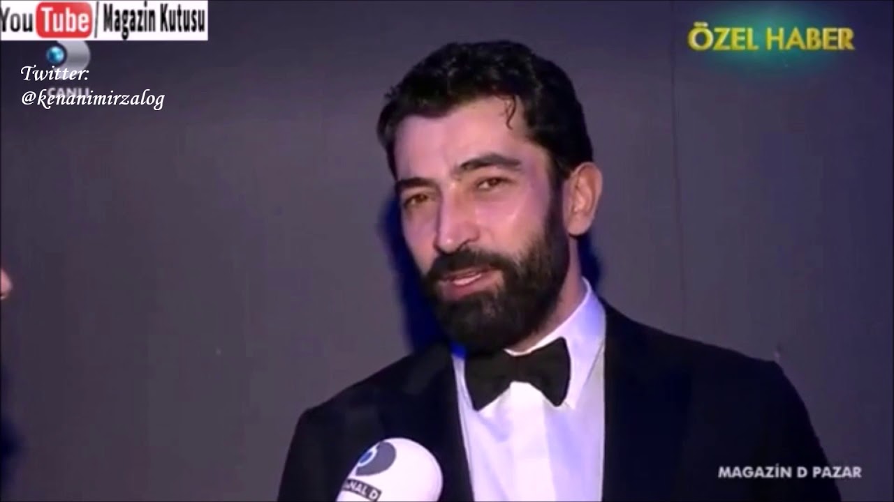 كنان اميرزالي اوغلو و زوجته من حفل الفراشة الذهبية| Kenan imirzalıoğlu