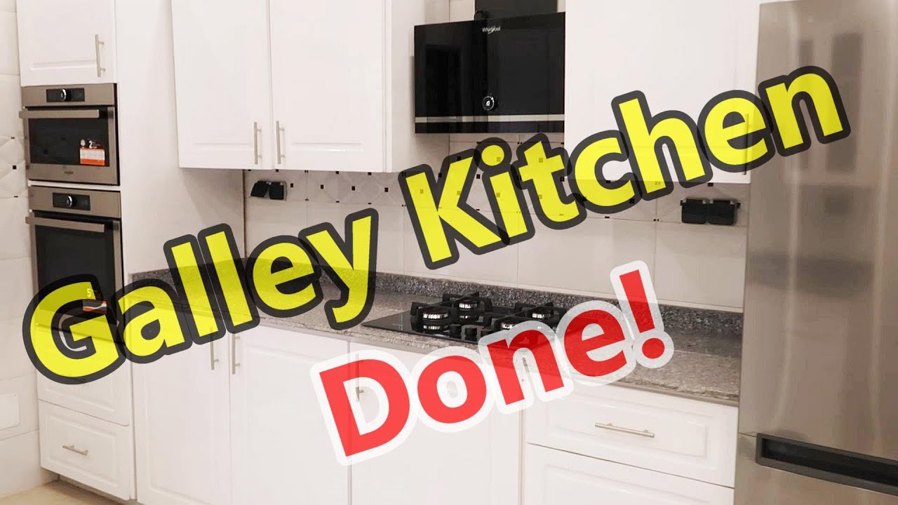 Building The House 81 - The Galley Kitchen and Laundry Room