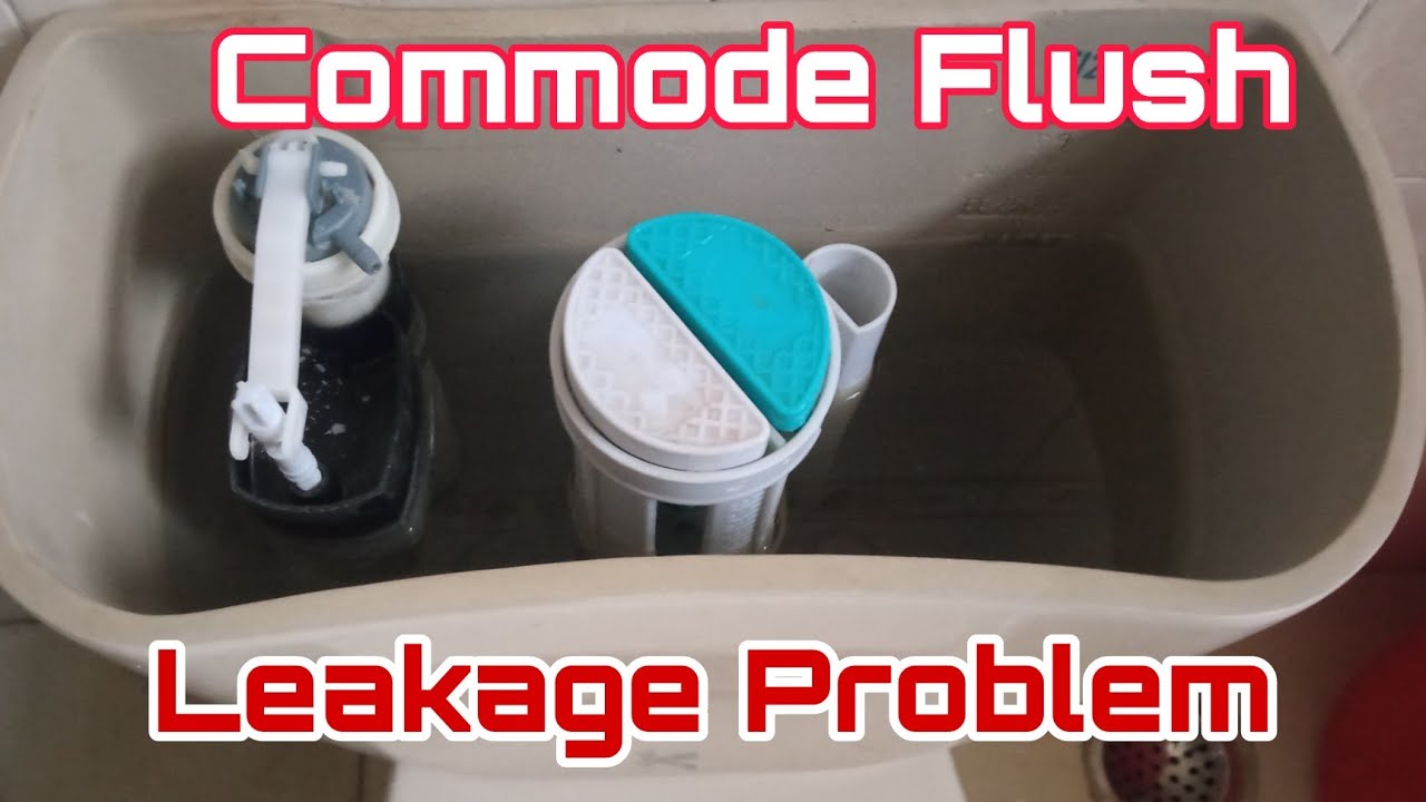 Commode Flush Tank Leakage ...How To Repair Wc Cistern Water Presher..Support me on gpay8057248896