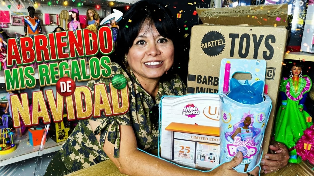 LO QUE ME TRAJO EL NIÑO DIOS 😱🌲BARBIE ¦ MINI BRANDS ¦ ULTA BEAUTY 