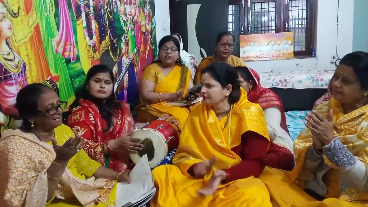 🥰ढोलक पर पहली🌹बार बेटी भजन💯बेटे का सम्मान है❤️जग में बेटी का कोई मान नहीं🙏 