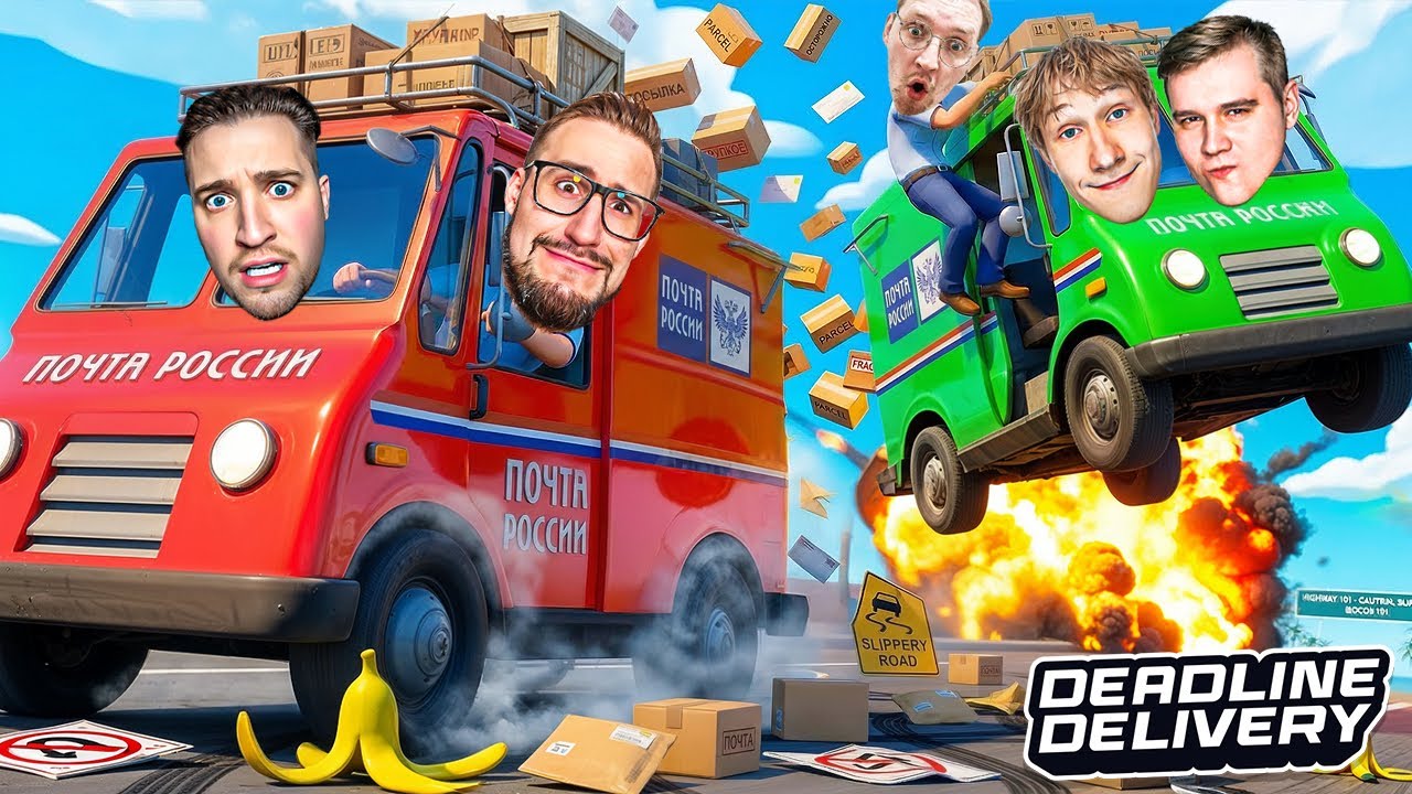 ДОВЕЗИ ПОЧТУ пока НЕ ВЗОРВАЛСЯ! УМЕРЛИ 534 РАЗ пока ВЕЗЛИ ЭТО! (DEADLINE DELIVERY) 