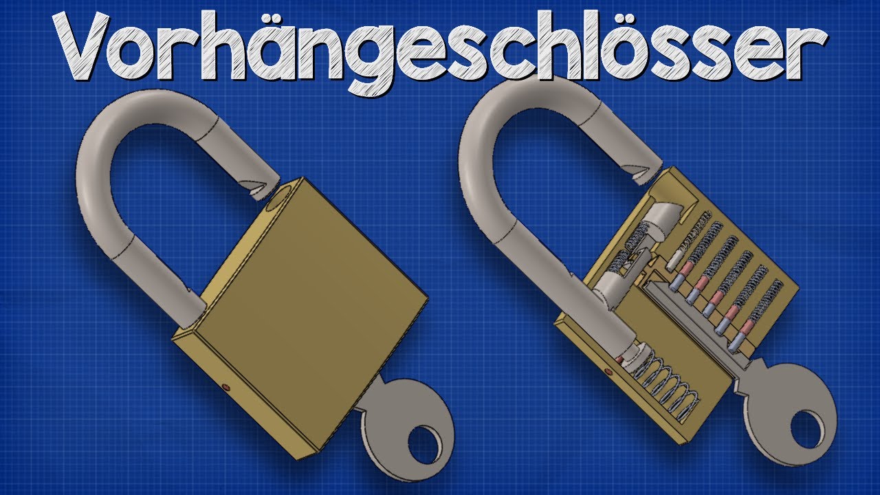 Wie Vorh&auml;ngeschl&ouml;sser funktionieren - Grundlagen des Schlossknackens