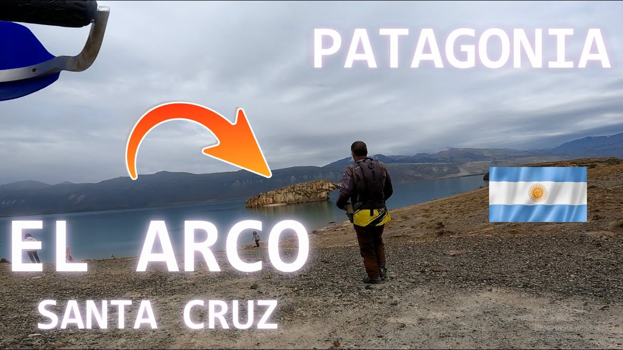 😍ARCO DE PIEDRA👁️MARAVILLA🤯 LAGO POSADAS |ET #4 CAP #3| PATAGONIA EN MOTO| SUZUKI DR 350 #patagonia