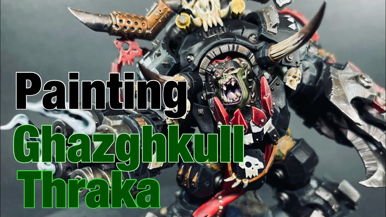 Ep039: How to paint Ghazghkull Mag Uruk Thraka...Prophet of Gork and Mork!