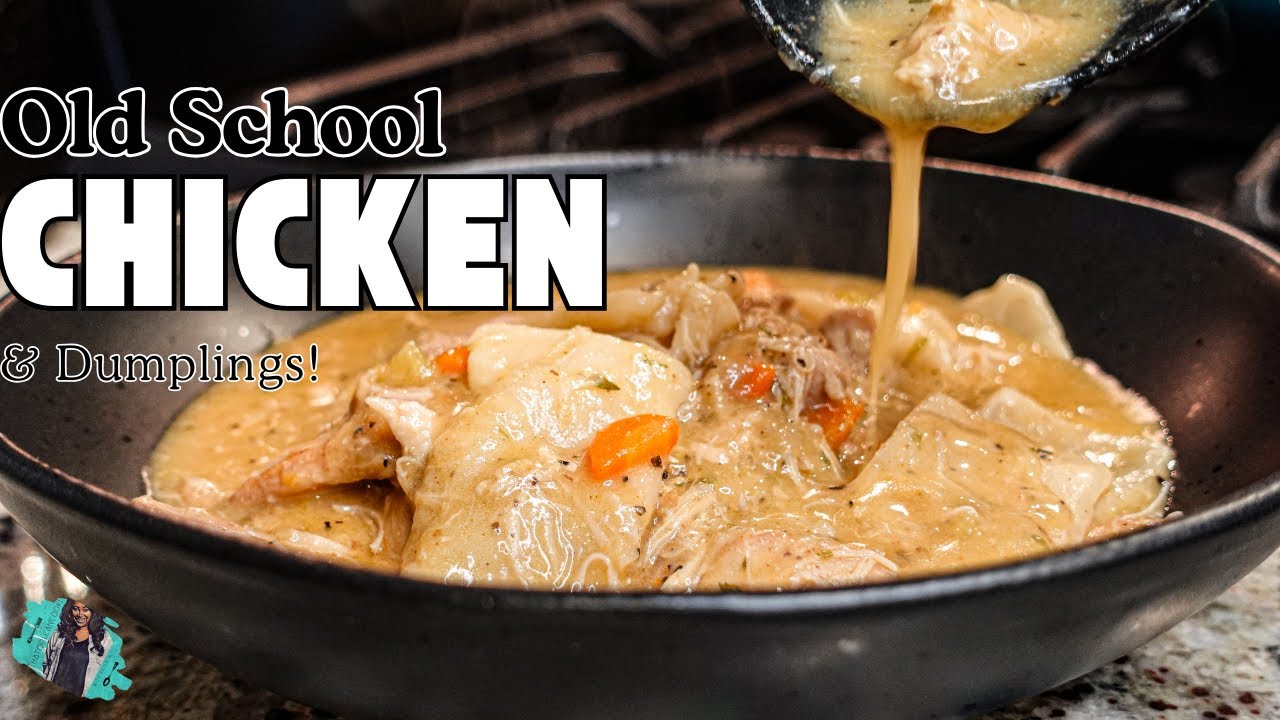 HOW TO MAKE THE MOST AMAZING OLD-SCHOOL CHICKEN & DUMPLINGS | EASY HOMEMADE COOKING TUTORIAL