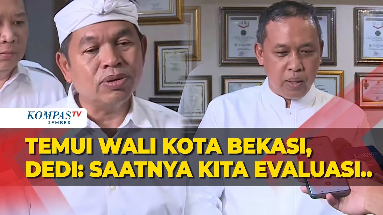 [FULL] Gubernur Jabar Dedi Mulyadi Temui Wali Kota Bekasi, Bicara Konsep Rumah Panggung Atasi Banjir