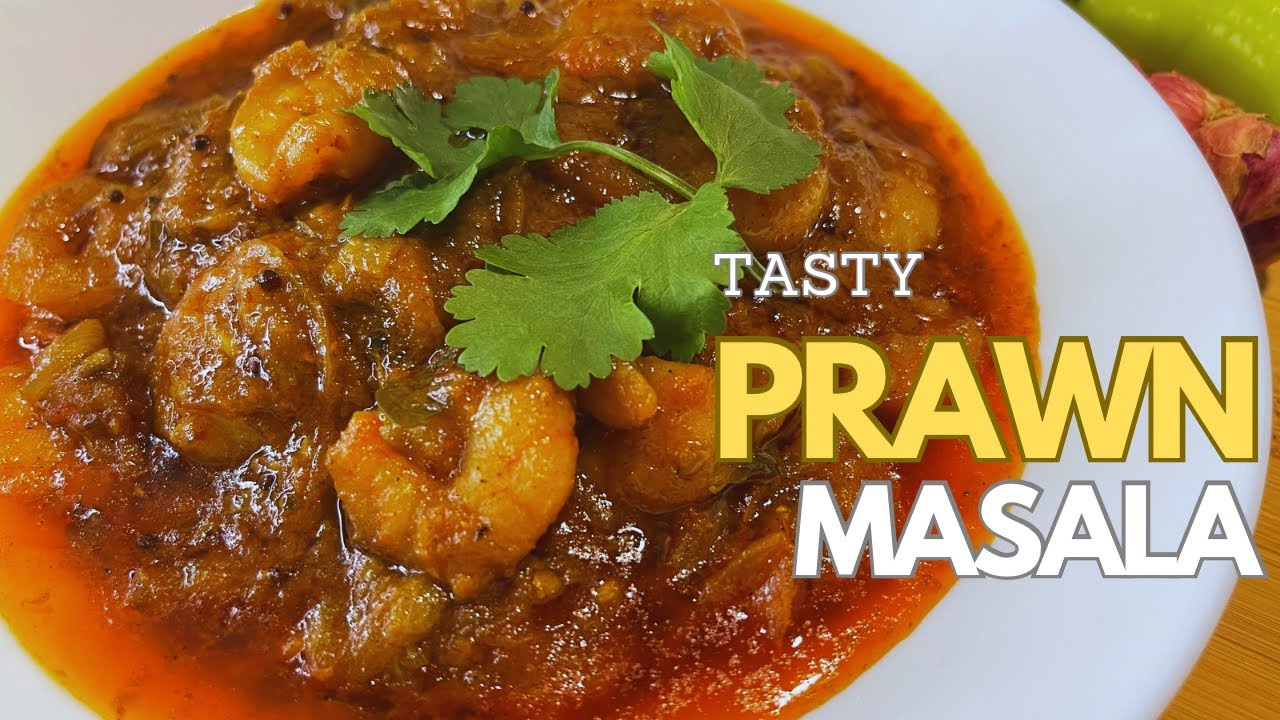 TASTY PRAWN MASALA CURRY RECIPE | PRAWN THOKKU | SHRIMP GRAVY | Simple Cooking | Rinoza’s Recipes