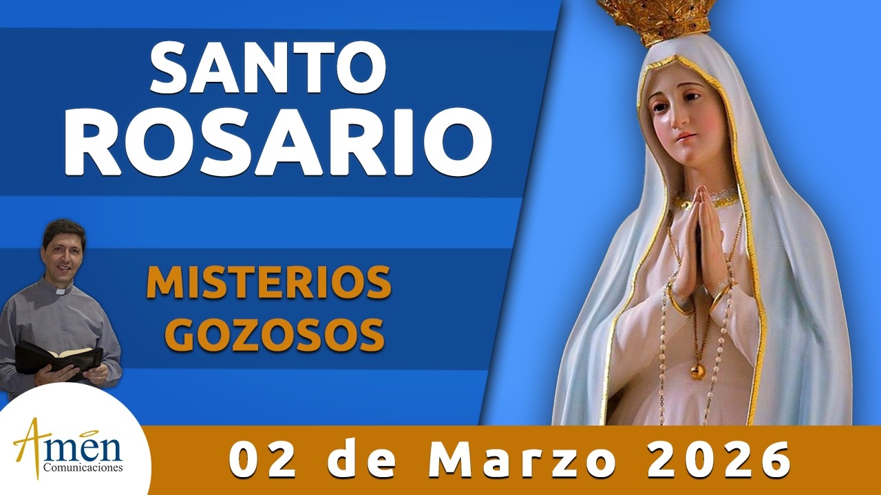 Santo Rosario de Hoy Lunes 02 Marzo de 2026 l Padre Carlos Yepes l Católica l Rosario l Amén