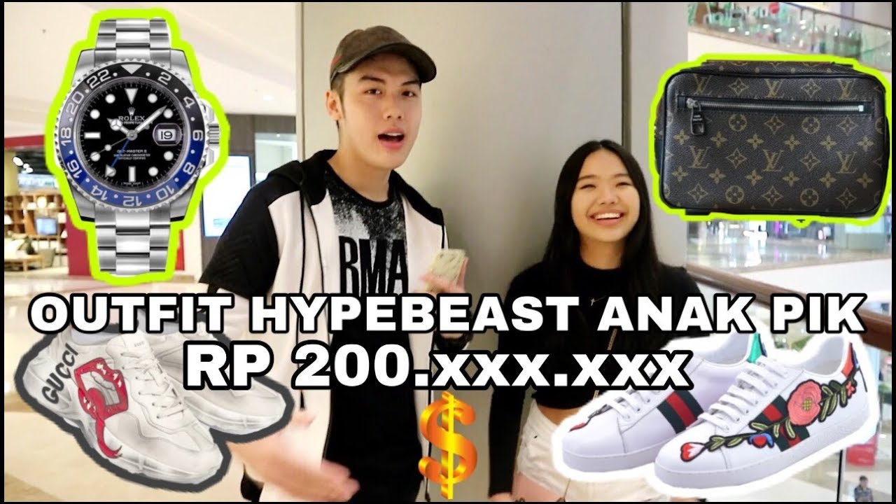 #k-ask(6) HARGA OUTFIT HYPEBEAST ANAK PIK SEHARGA 10 HONDA SCOOPY!!!GILA!!!