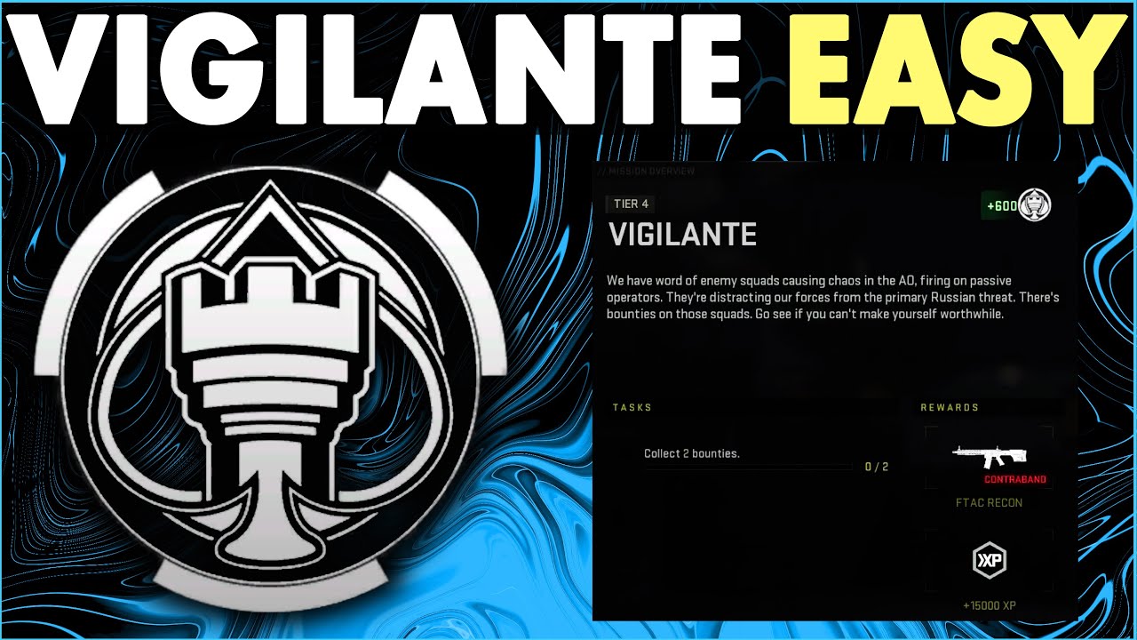 DMZ Hardest Mission VIGILANTE - Collect 2 Bounties Tips and Tricks
