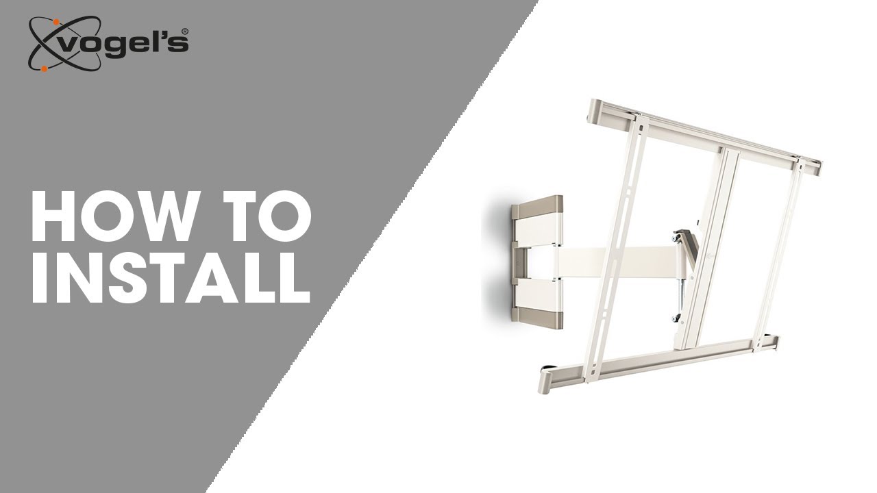 THIN 345 | How to install | TURN TV wall mount | Vogel's