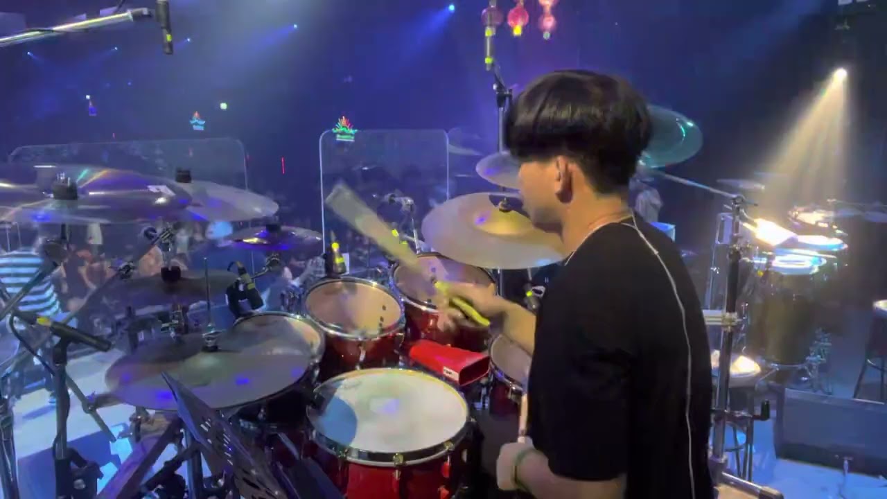 นาทีนี้ Drum Cover by Filmdrum @ตะวันแดงมหาซน ณ อุบลราชธานี