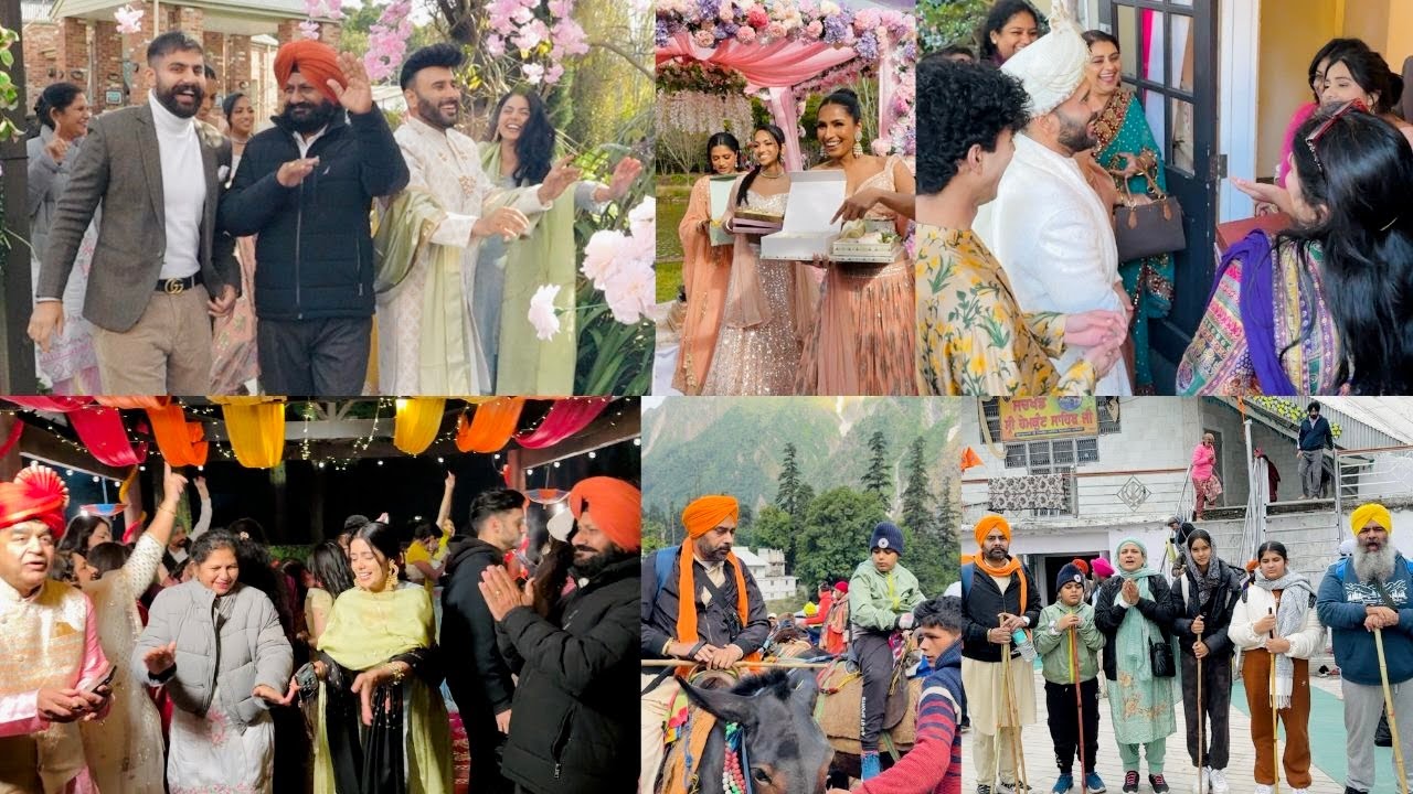 FIRST TIME ATTENDING DESTINATION WEDDING IN AUSTRALIA | HEMKUNT SAHIB YATRA 2024 | INDER & KIRAT
