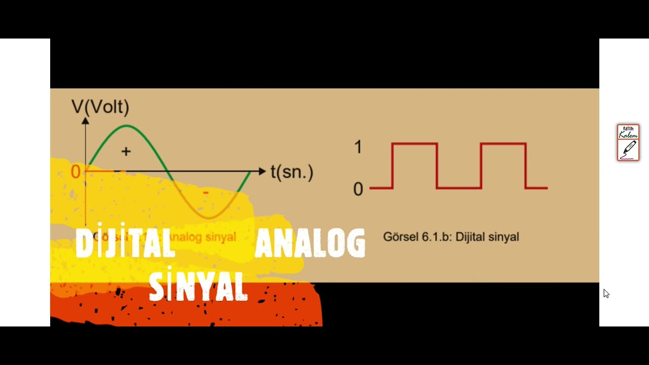 Dijital (Sayısal) Elektronik: Analog vs Dijital Sinyal