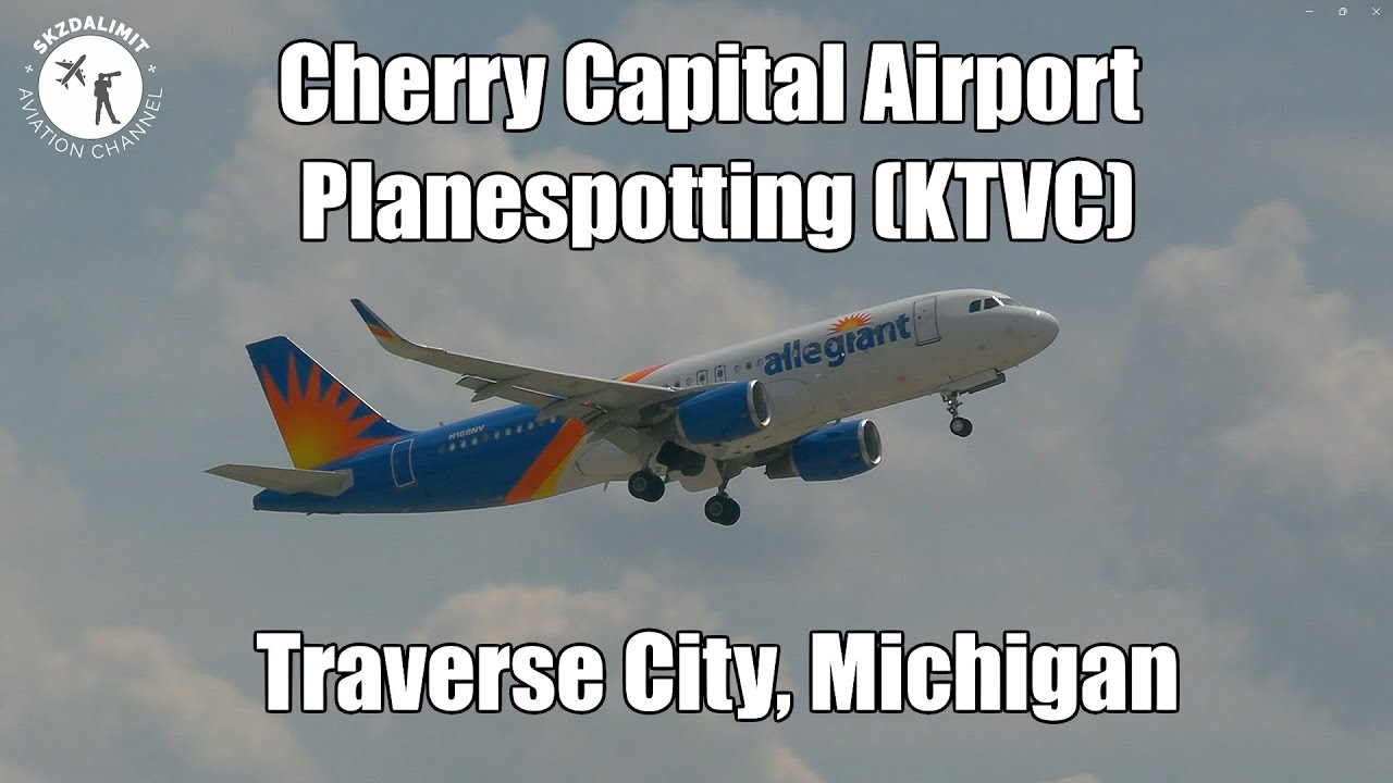Cherry Capital Planespotting During Cherry Festival Weekend | #KTVC | Traverse City, Michigan