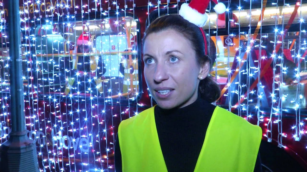Santa bus takes to Brighton and Hove's streets to raise money for charity