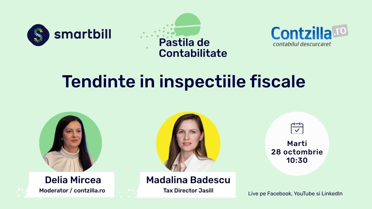 Tendinte in inspectiile fiscale - #PastilaDeContabilitate