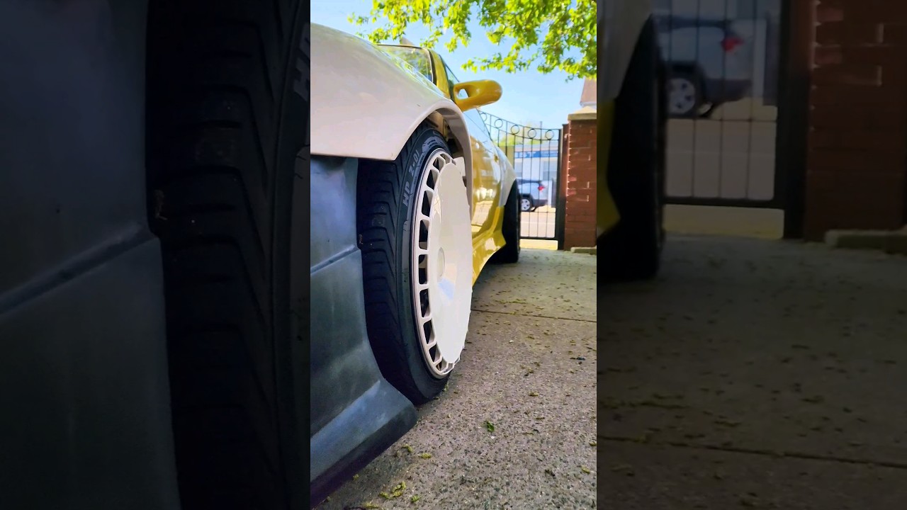 First S14 with Aerodiscs? @Rotiform #rotiform #aerodiscs #s14 #jdm #rb25 #240sx #projectcar#wheels