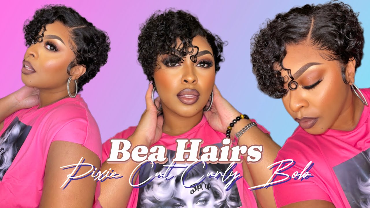 BeaHairs.com Jayda Wayda inspired Pixie Cut Curly Wig 🩷🤩 A MUST HAVE‼️😭