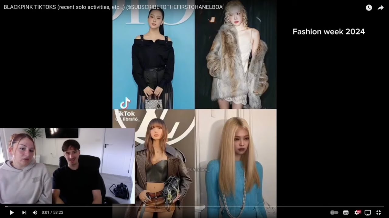 BLACKPINK TIKTOK COMPILATIONS | REACTION