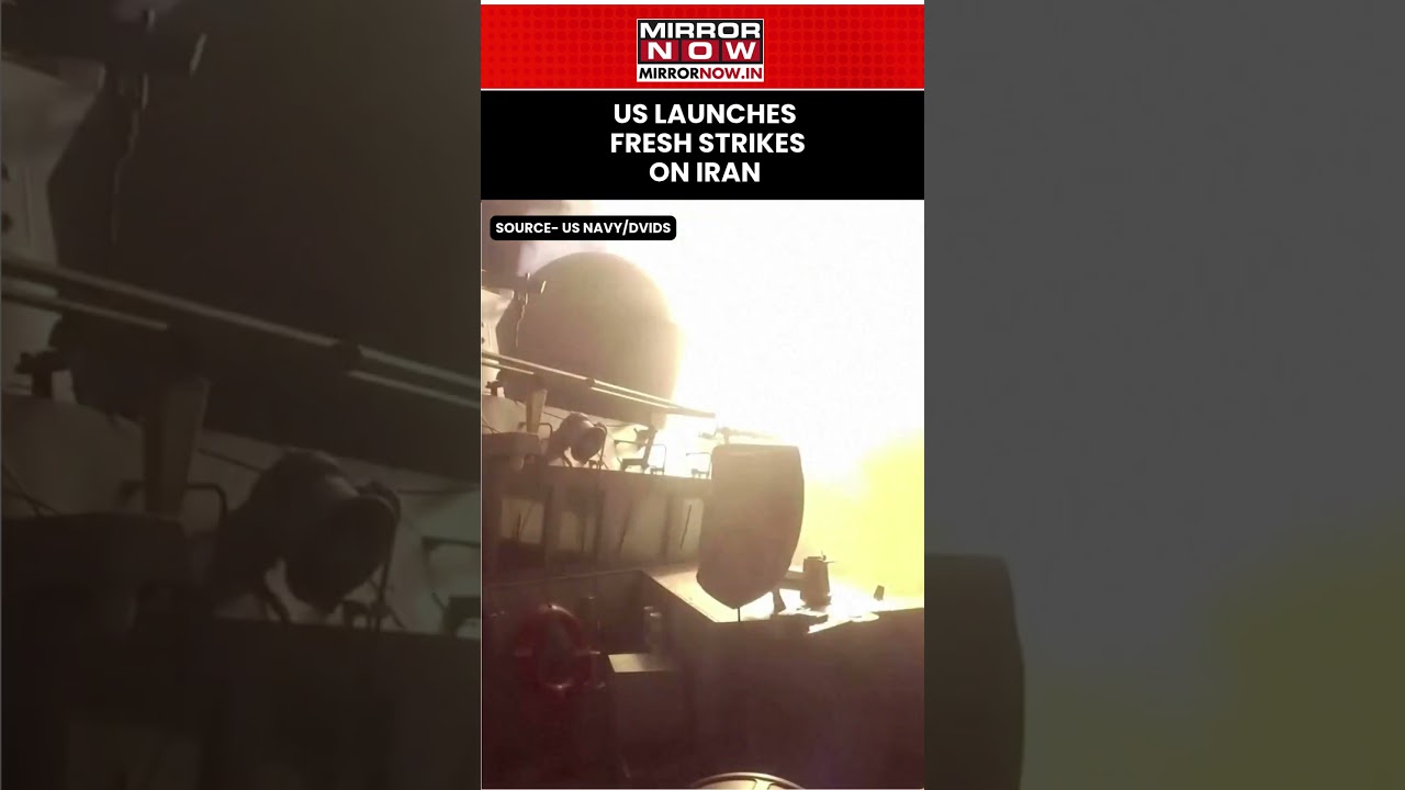 US Launches Strikes On Iran, Explosions Reported In Bandar Abbas, Qeshm Islands #shorts