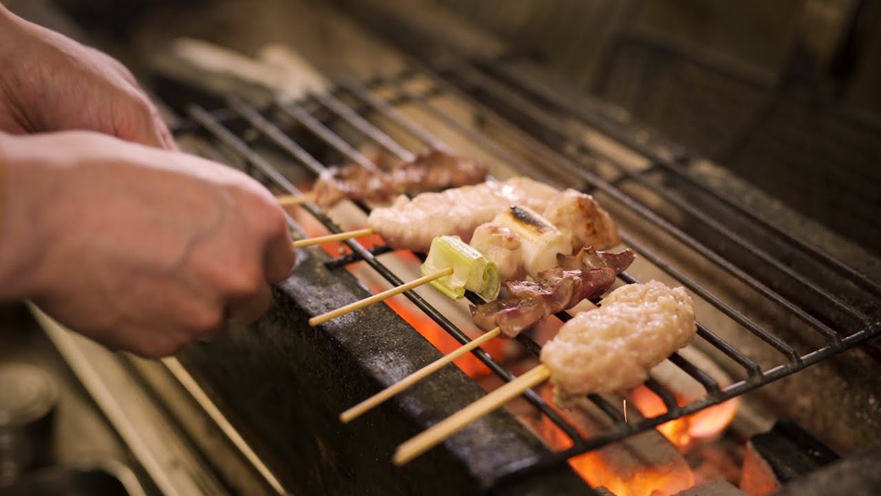 Skewers Yakitori - Japanese Grilled Chicken