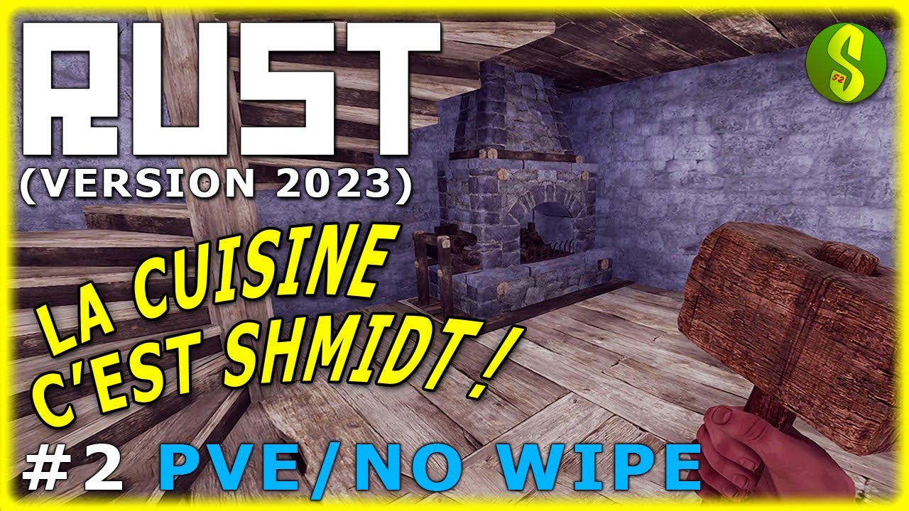 Ma base prend forme :) | Rust #2 (PvE/Solo Let's Play Survie FR 4K60)