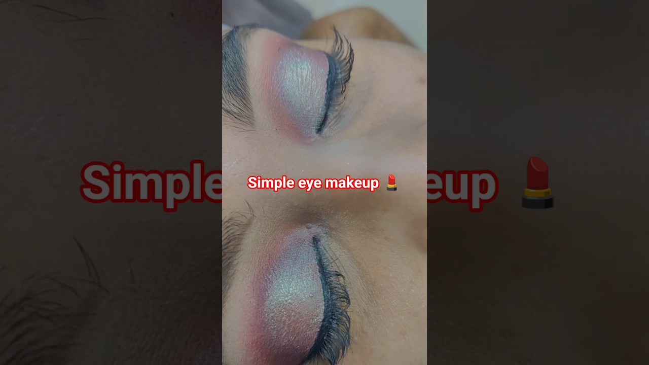 simple eye makeup | 