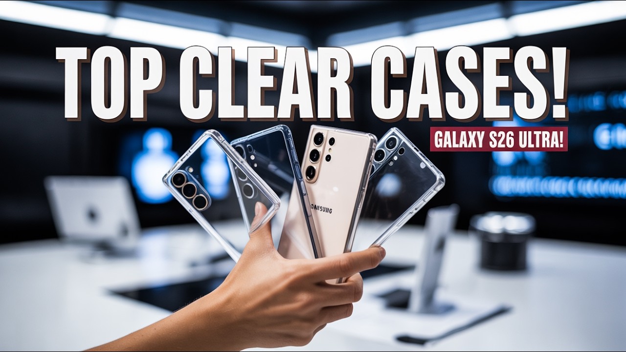 Лучшие прозрачные чехлы, чтобы продемонстрировать возможности вашего Galaxy S26 Ultra! ✅