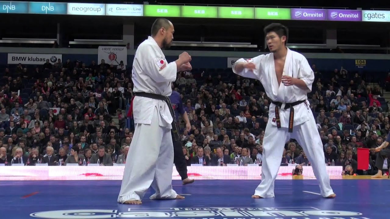 【新極真会】The 5th Karate World Cup MEN HEAVY WEIGHT Quarterfinal 2 Suzuki vs. Shimamoto