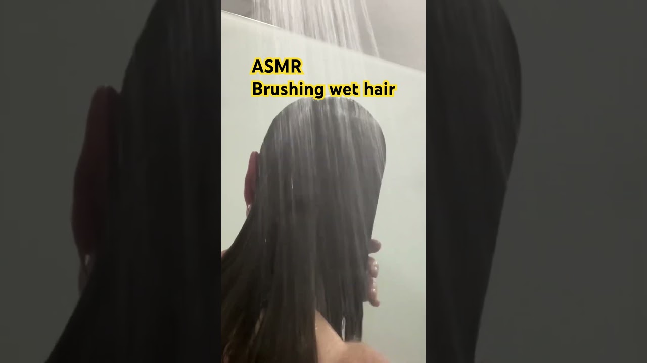 #asmrhairwash #asmrbrushing #hair