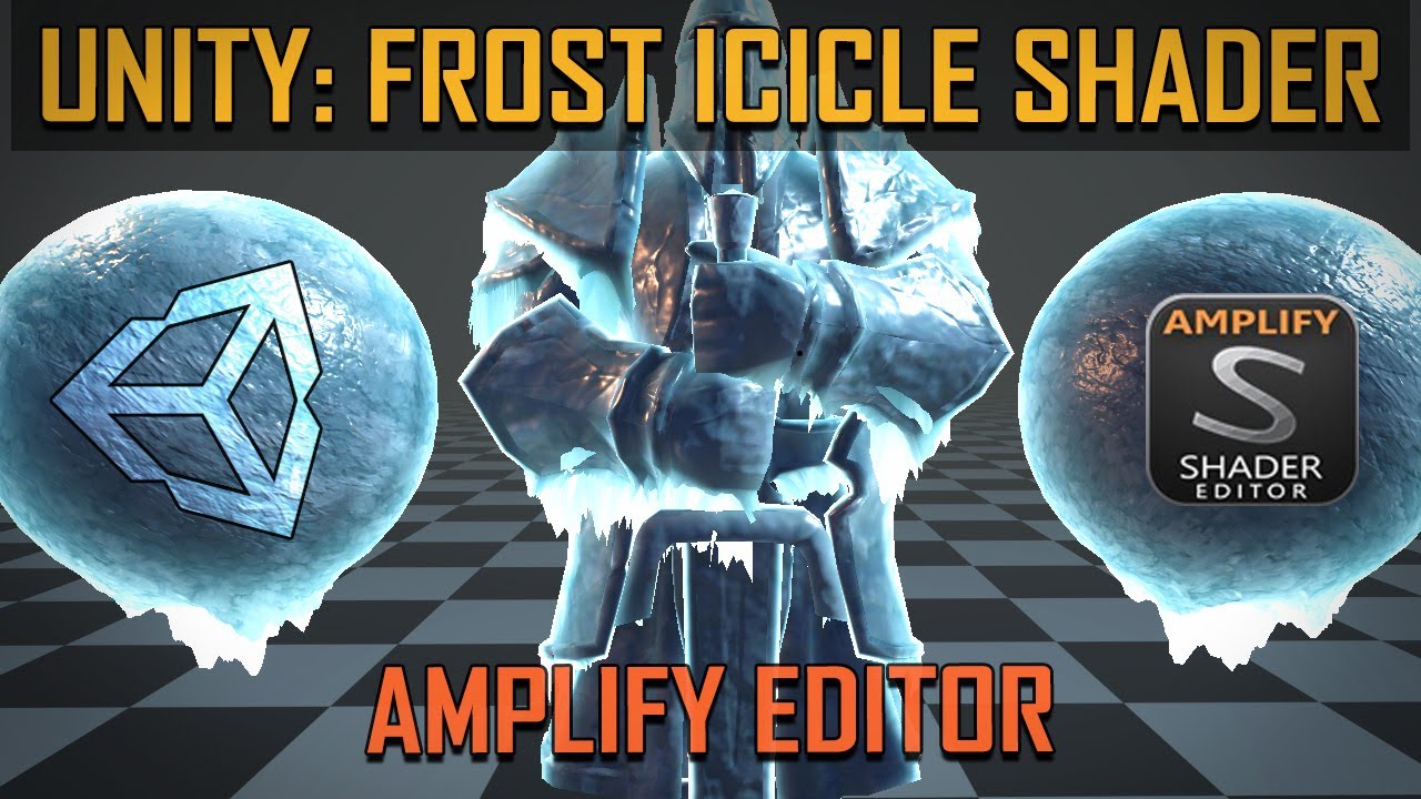 Unity: шейдер Frosty Icicle с Amplify [URP]