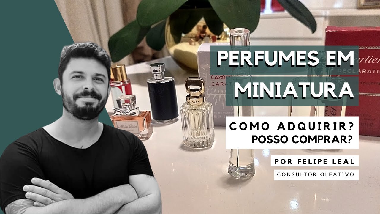 PERFUMES EM MINIATURA / ONDE COMPRAR?