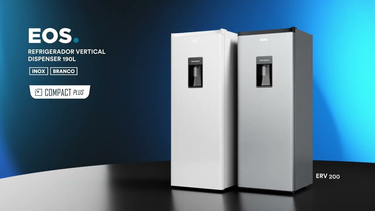 Geladeira EOS 190 Litros com Dispenser de &Aacute;gua na Porta ERV200