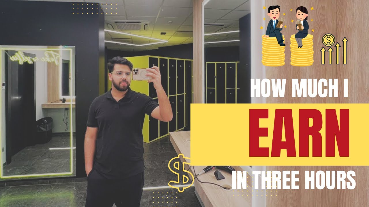 I can’t believe I earned this much in 3 hours 🤑💰#lithuania #internationalstudent #trending #vlog 