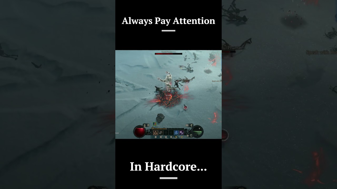 What NOT to do in Diablo 4 Hardcore