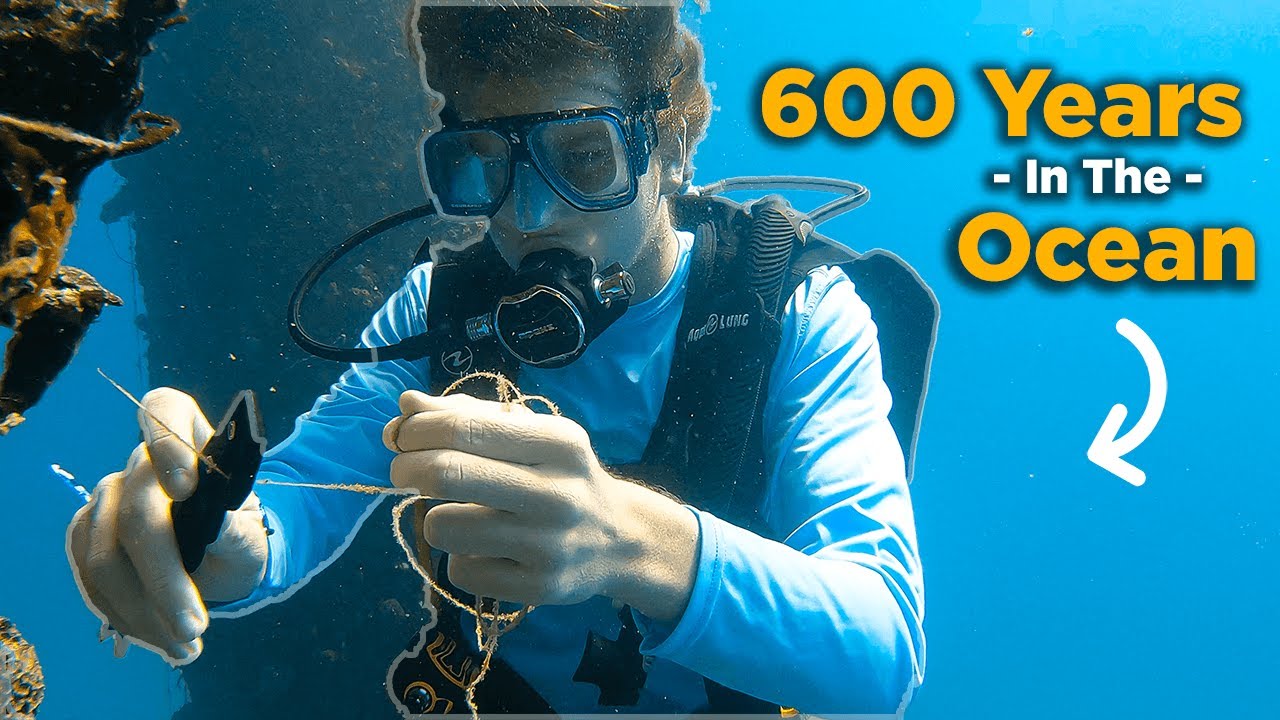 Ocean Cleanup.. We can't Believe how much trash is down here. - #TeamSeas