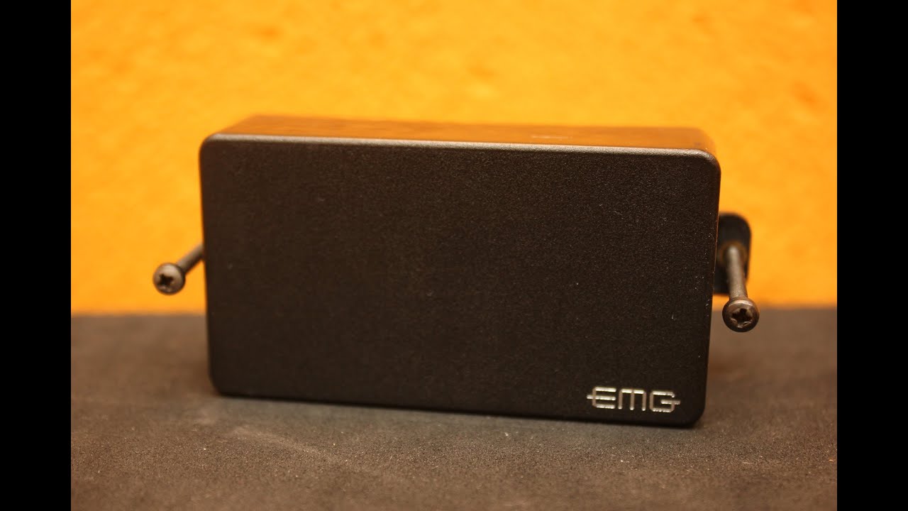 Экспериментируем со звукоснимателем EMG 81