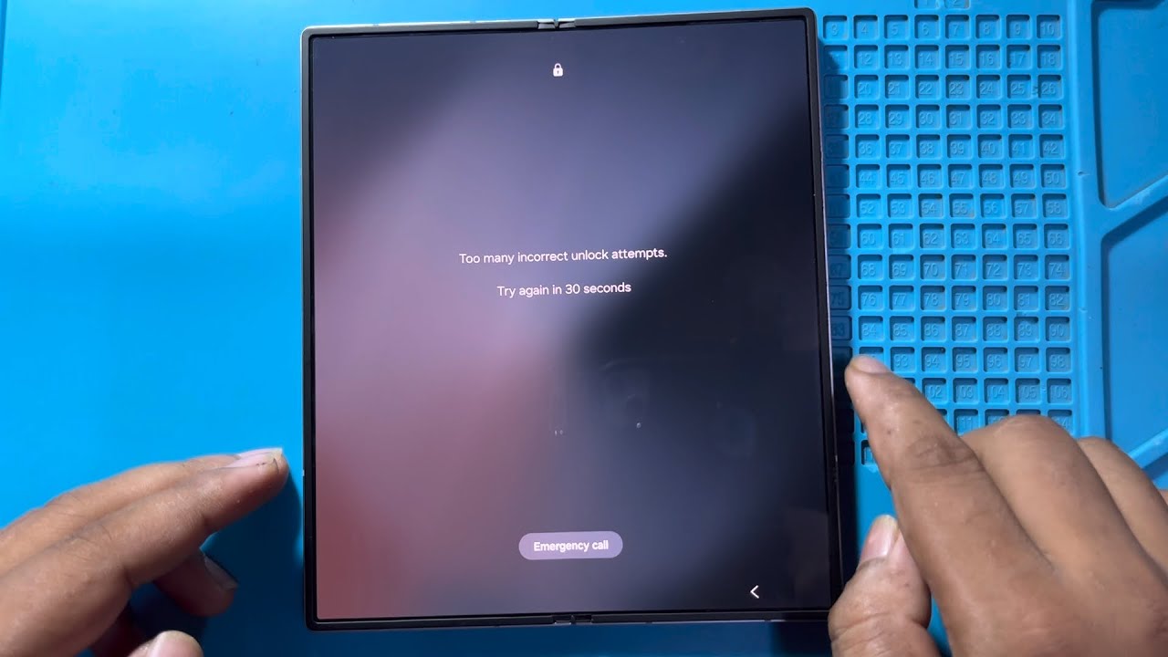 SAMSUNG Z Fold 6 Screen Lock Forgotten Password | How To Unlock Z Fold 6 - Factory Reset