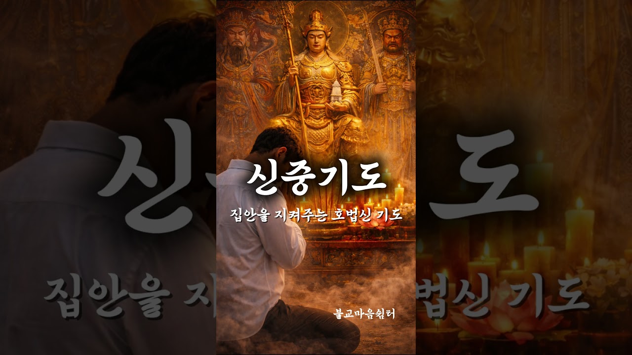 신중기도🙏 | 집안을 지켜주는 호법신의 강력한 보호 기도 #불교음악 #신중기도 #불교기도 #명상음악 #힐링음악 #불교 #기도음악