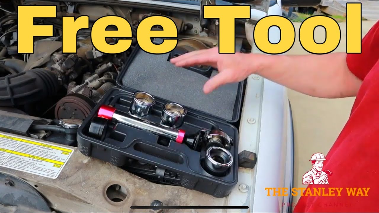 **EASY** Radiator Pressure Test | Radiator Leak Video