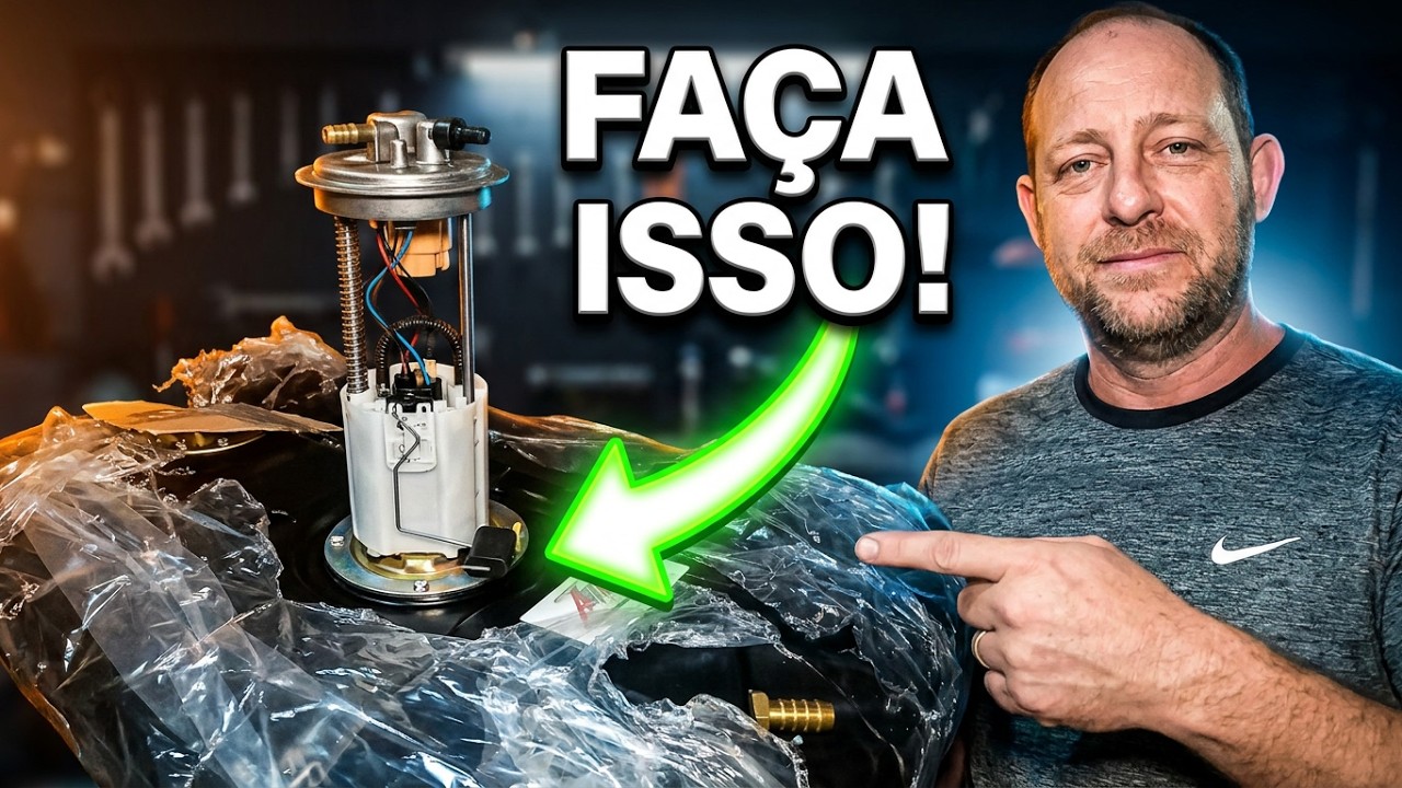 TANQUE COM BOMBA INTERNA E BÓIA GOL PARATI SAVEIRO VOYAGE SANTANA QUADRADO INJETADO TURBO ATÉ 12 BAR