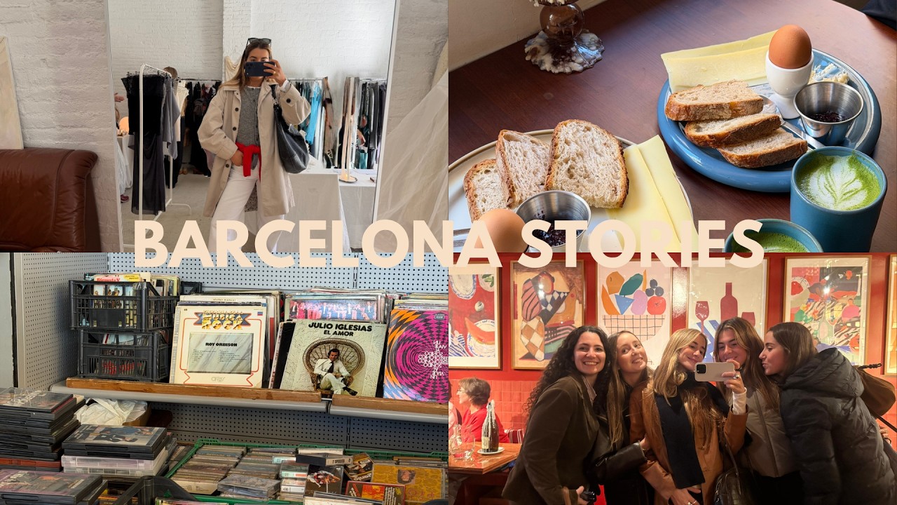 Una semana conmigo en Barcelona: amigos, trabajo, recetas y muchos planes de ciudad 🛵📔🥞